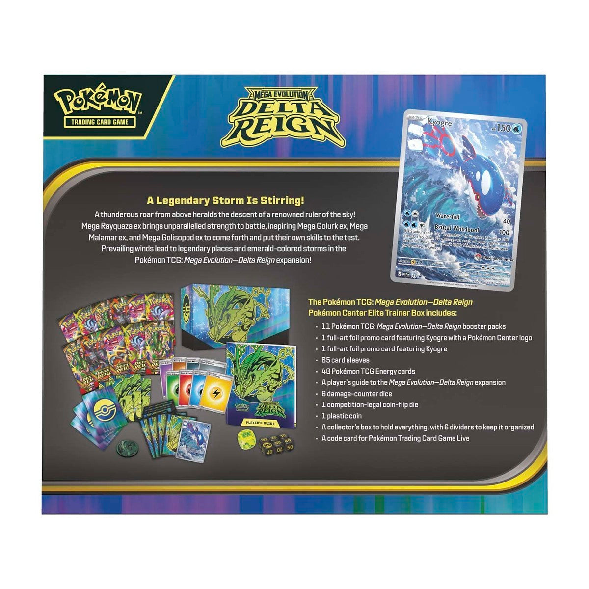Mega Evolution-Delta Reign Pokémon Center Elite Trainer Box