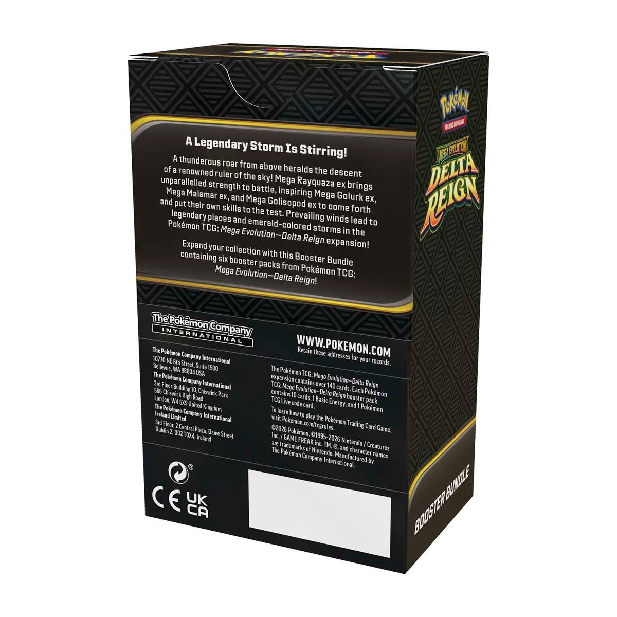 Mega Evolution-Delta Reign Booster Bundle (6 Packs)