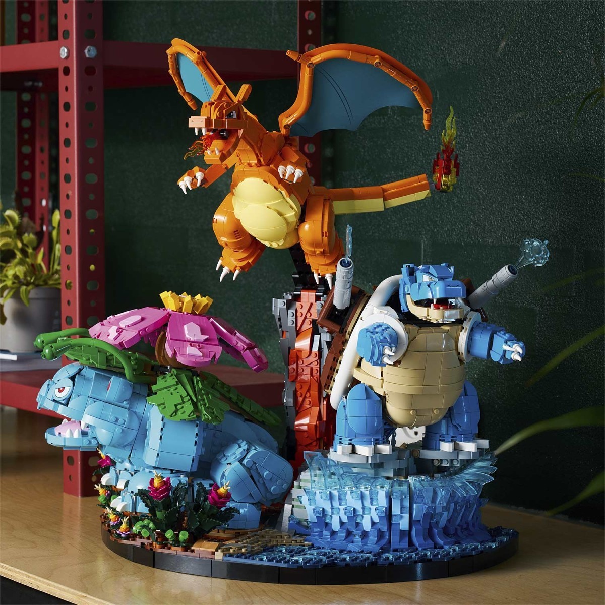 LEGO® Pokémon™ Venusaur, Charizard y Blastoise