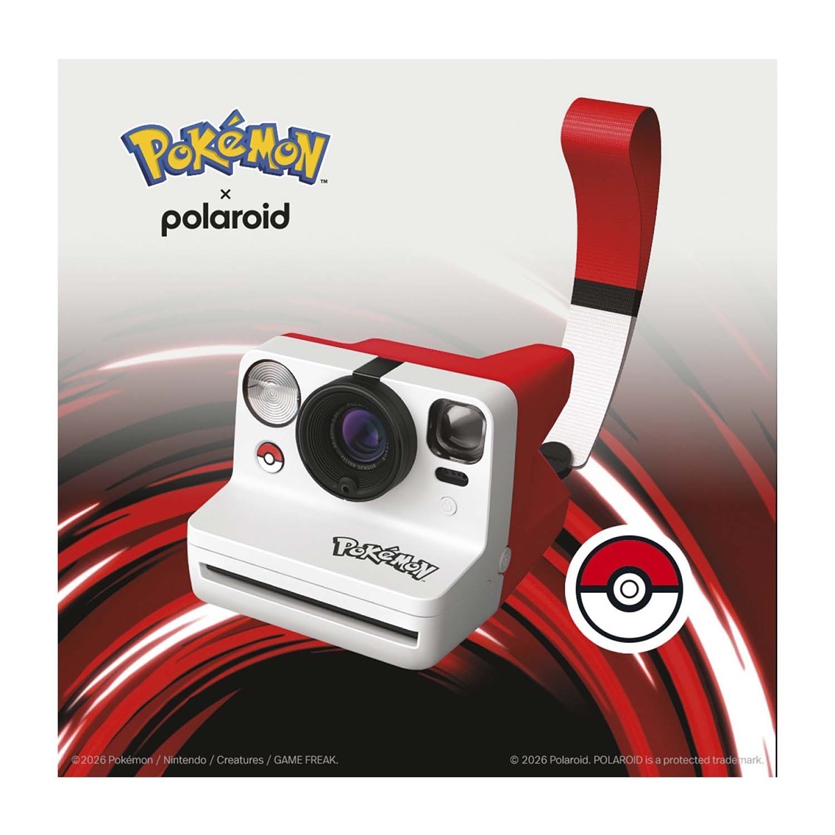 Pokémon × Polaroid: Polaroid Now Instant Camera Generation 3—Pokémon Edition
