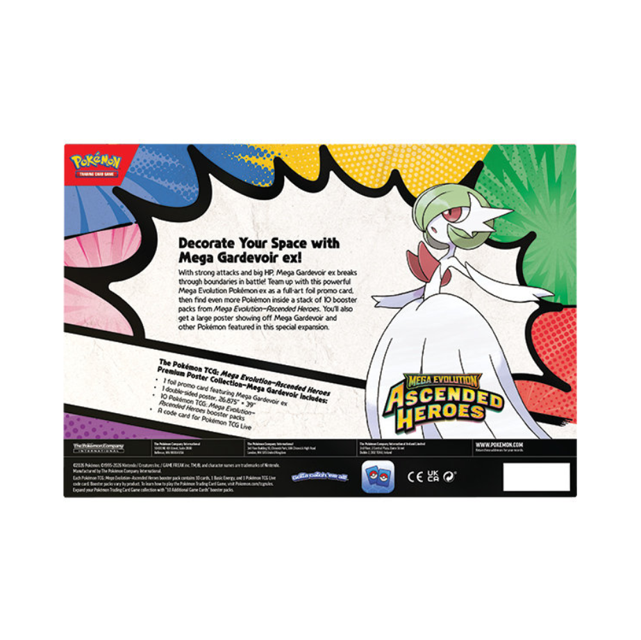 Mega Evolution—Ascended Heroes Premium Poster Collection - Mega Gardevoir ex