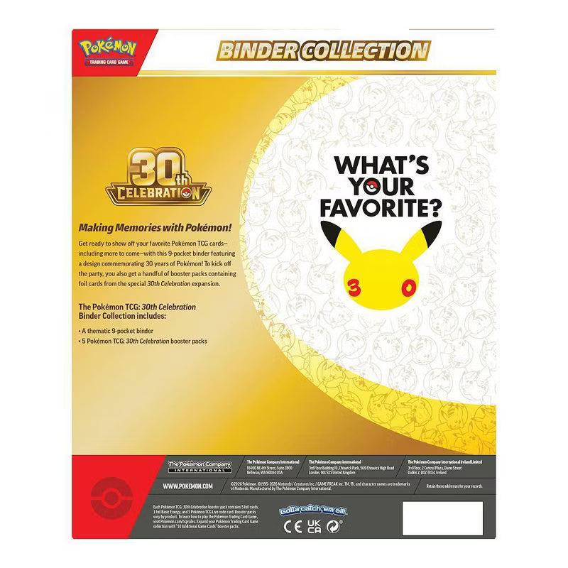 [Pre Orden] 30th Celebration Binder Collection