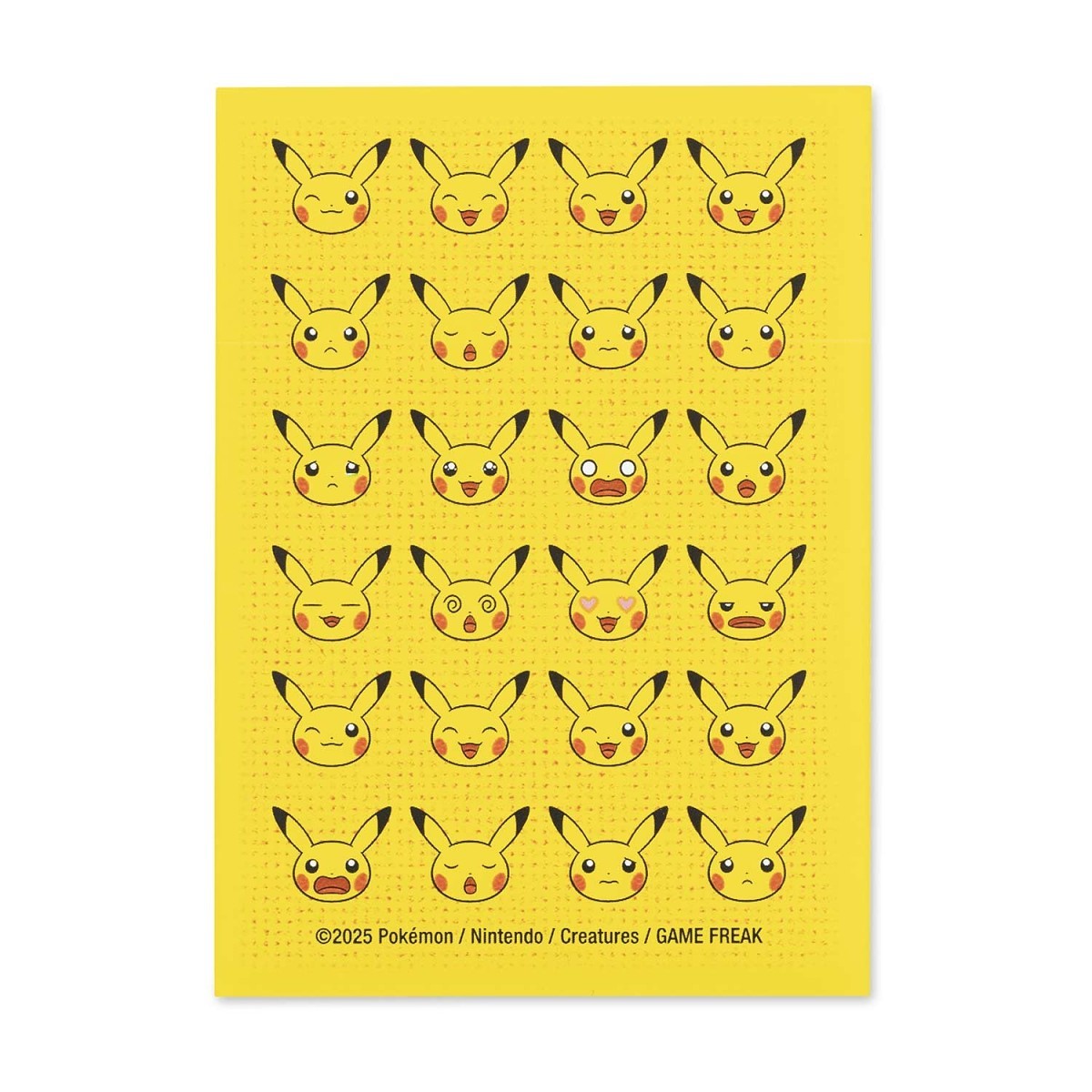 Pikachu Moods Card Sleeves (65 Fundas)