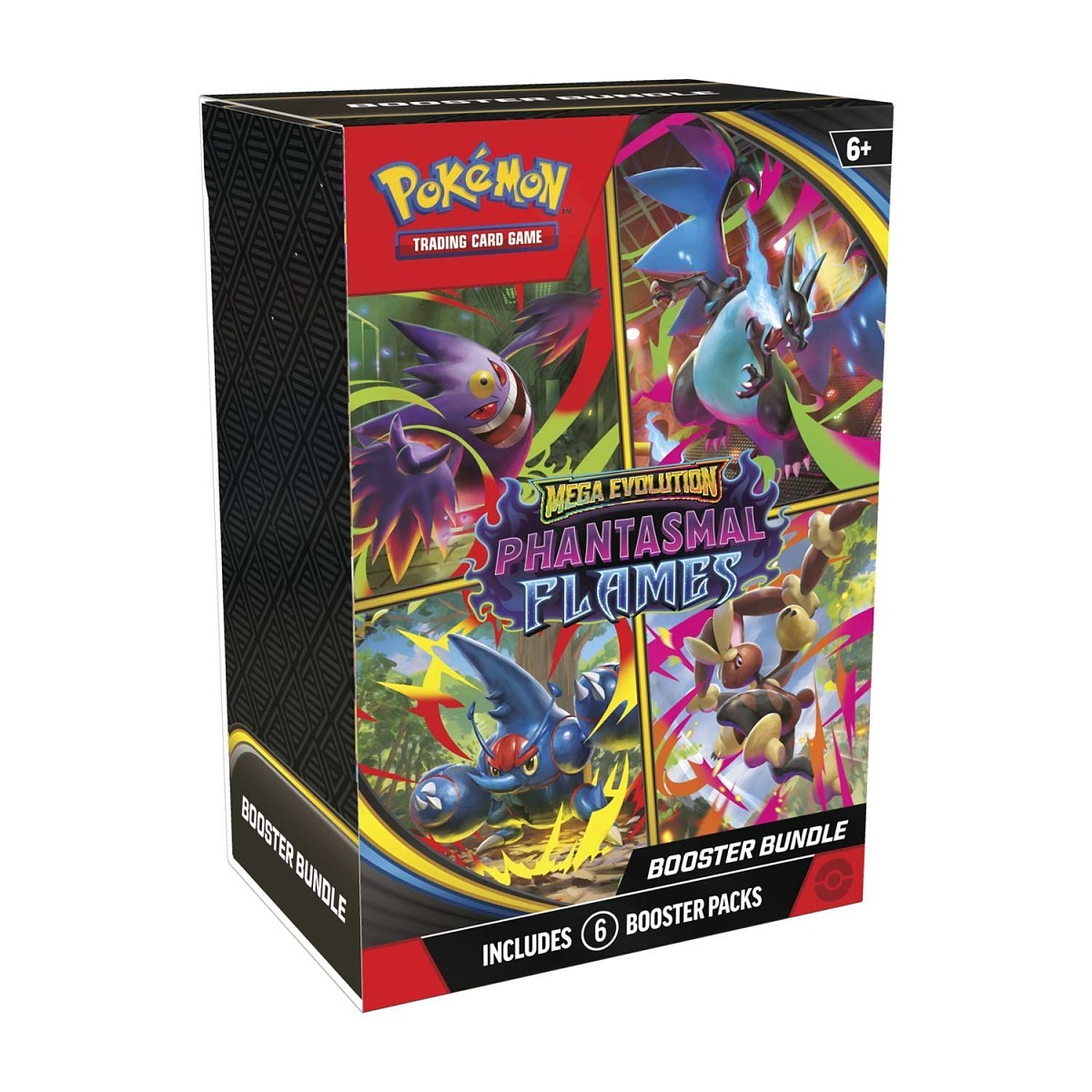[Pre Orden] Mega Evolution-Phantasmal Flames Booster Bundle (6 Packs)