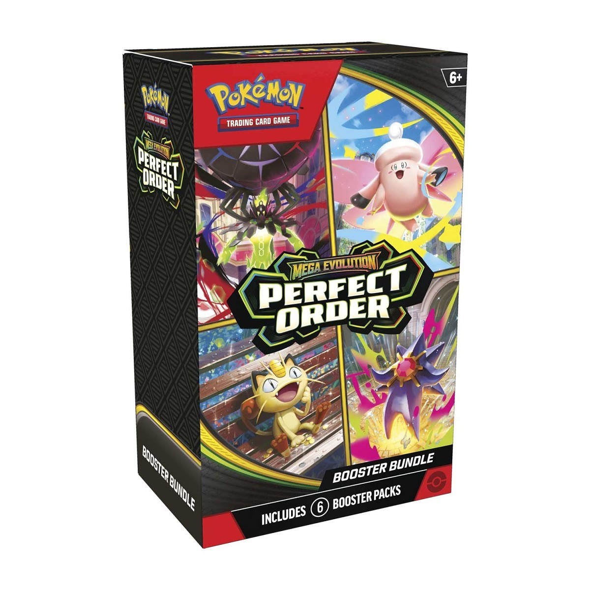 Mega Evolution-Perfect Order Booster Bundle (6 Packs)
