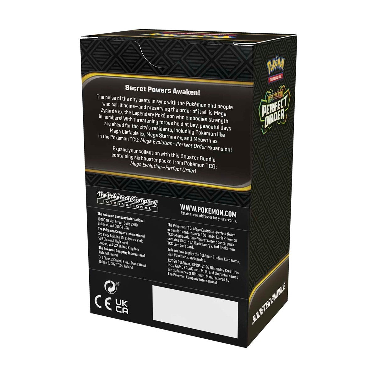 Mega Evolution-Perfect Order Booster Bundle (6 Packs)