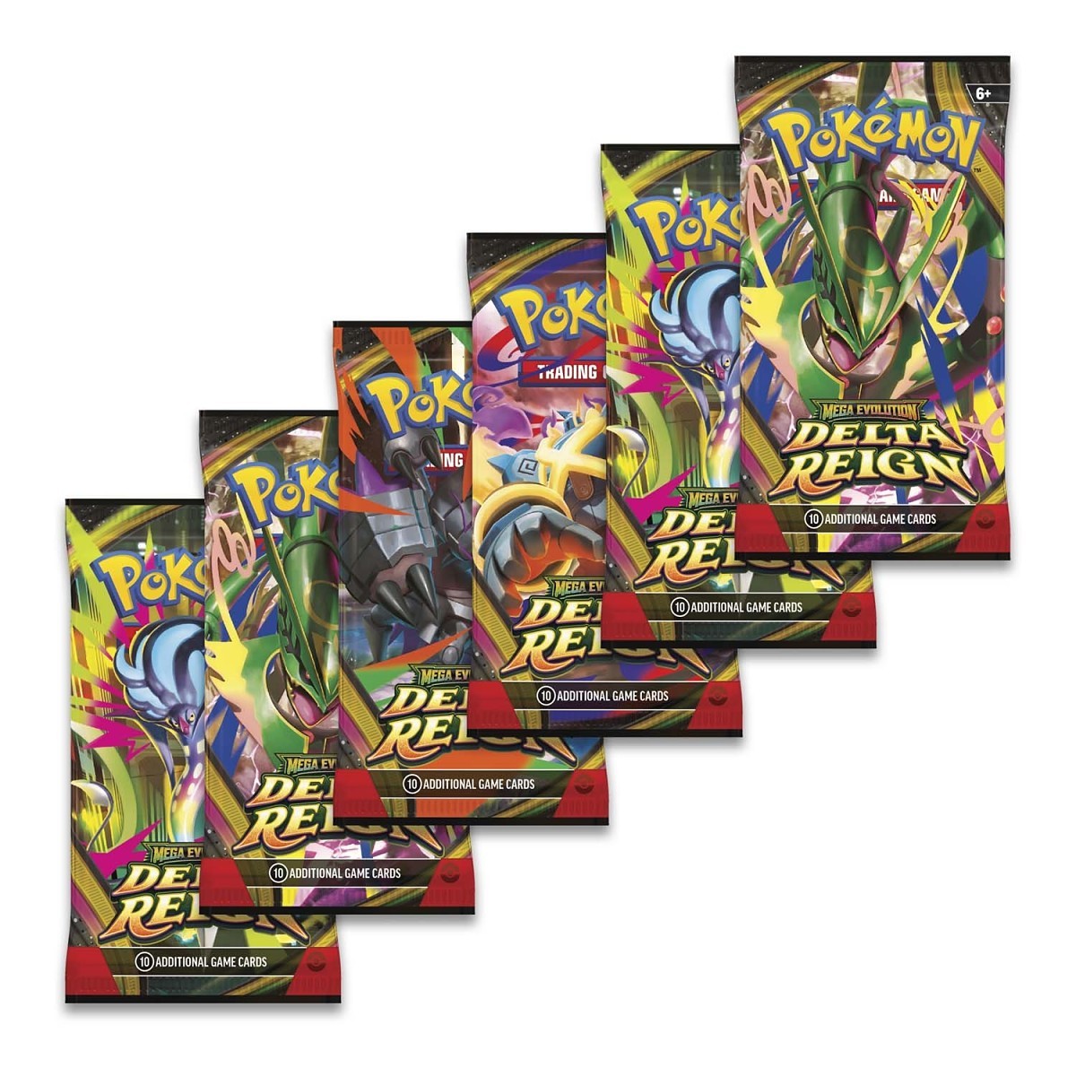 Mega Evolution-Delta Reign Booster Bundle (6 Packs)