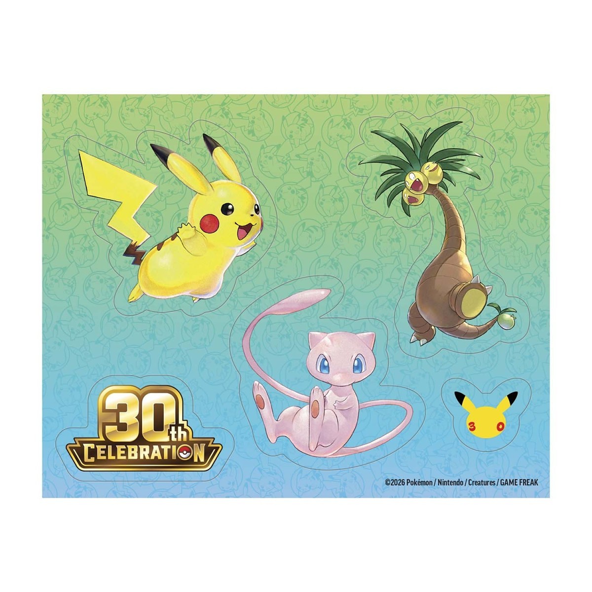 [Pre Orden] 30th Celebration Tech Sticker Collection (Alolan Exeggutor)