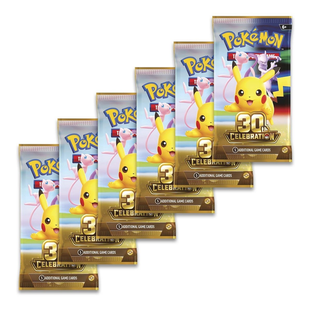 [Pre Orden] Pokémon TCG: 30th Celebration Booster Bundle (6 Packs)