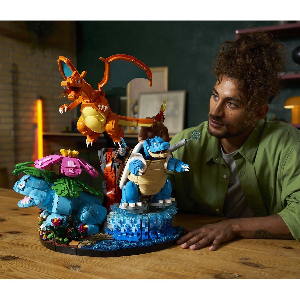 LEGO® Pokémon™ Venusaur, Charizard y Blastoise