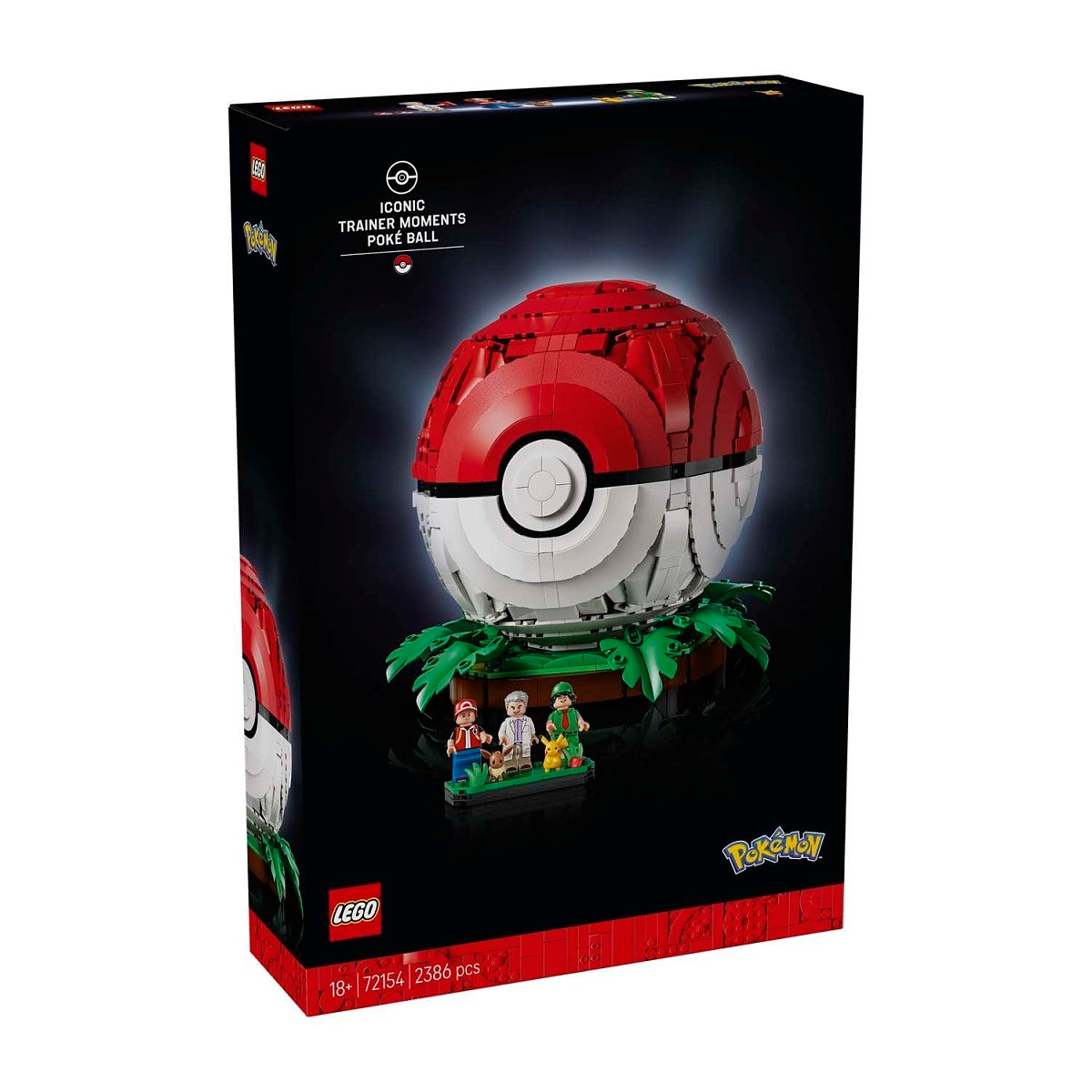 Poké Ball de LEGO® Pokémon™ Momentos de Entrenadores Icónicos