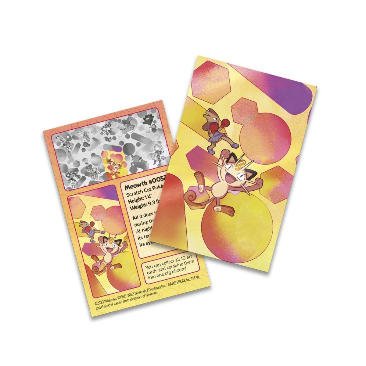 Scarlet & Violet-151 Mini Tin (Meowth & Hitmonchan)