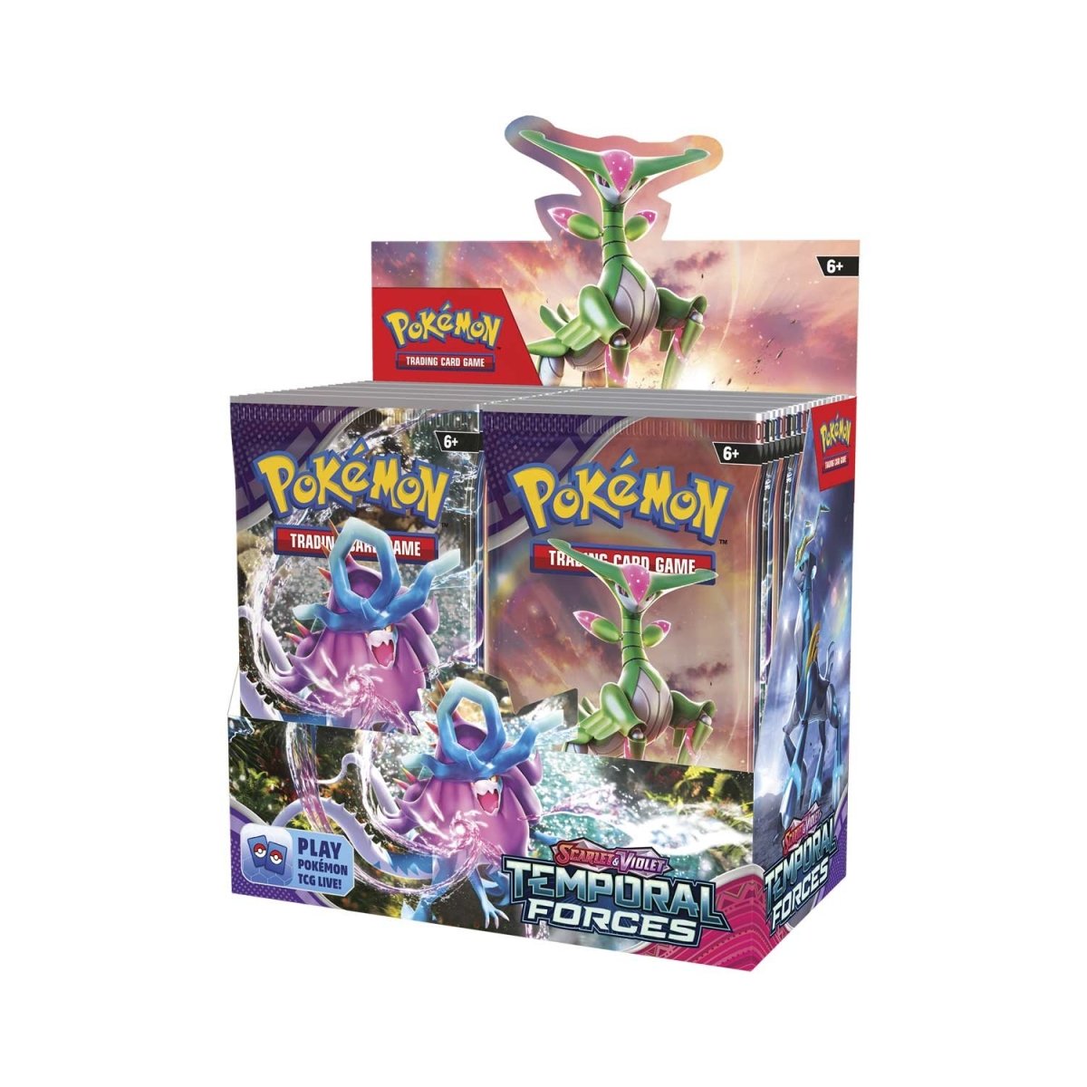 Scarlet & Violet-Temporal Forces Booster Box (36 Pack)