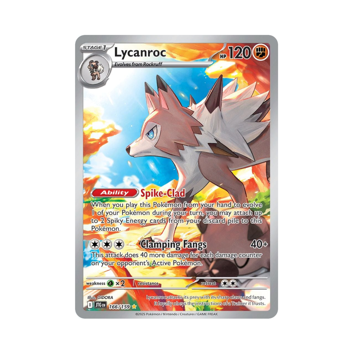 Lycanroc - 166/159 - SV09: Journey Together