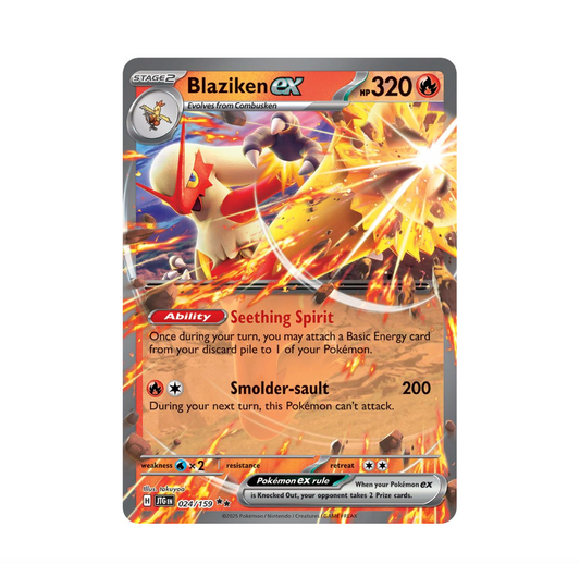 Blaziken ex - SV09: Journey Together