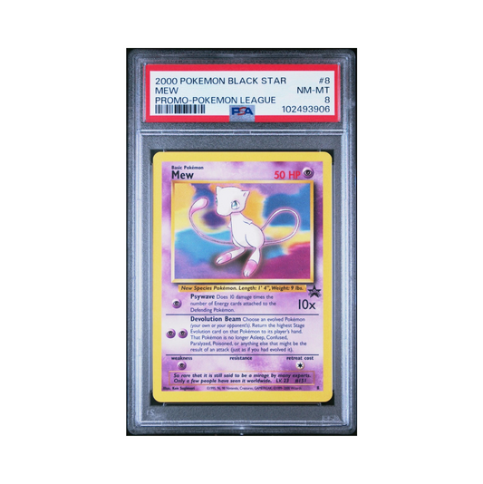 Mew #8 PSA 8 NM-MT