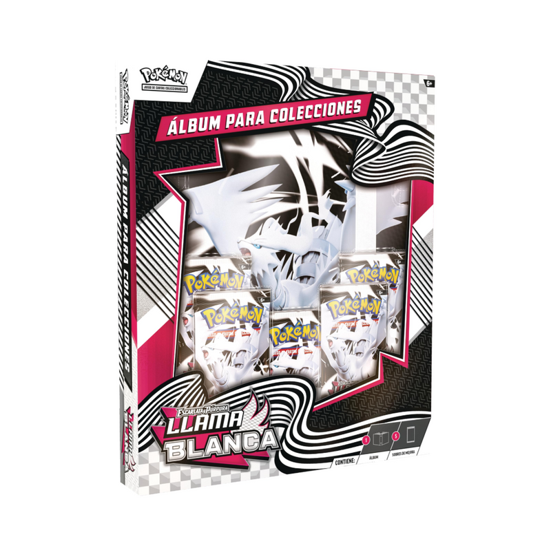 Escarlata & Purpura—Llama Blanca Album para Colecciones