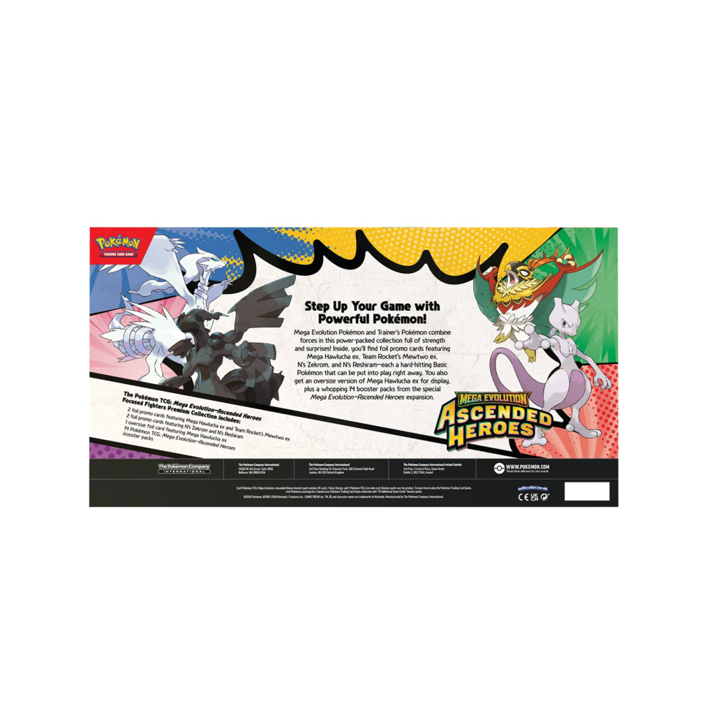 [Pre Orden] Mega Evolution-Ascended Heroes Focus Fighters Premium Collection