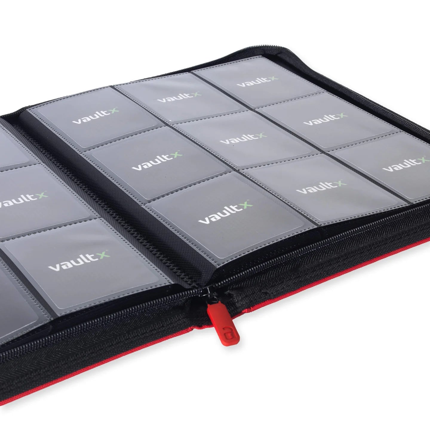 Exo-Tec® Zip Binder 9-pocket - Rojo Fuego
