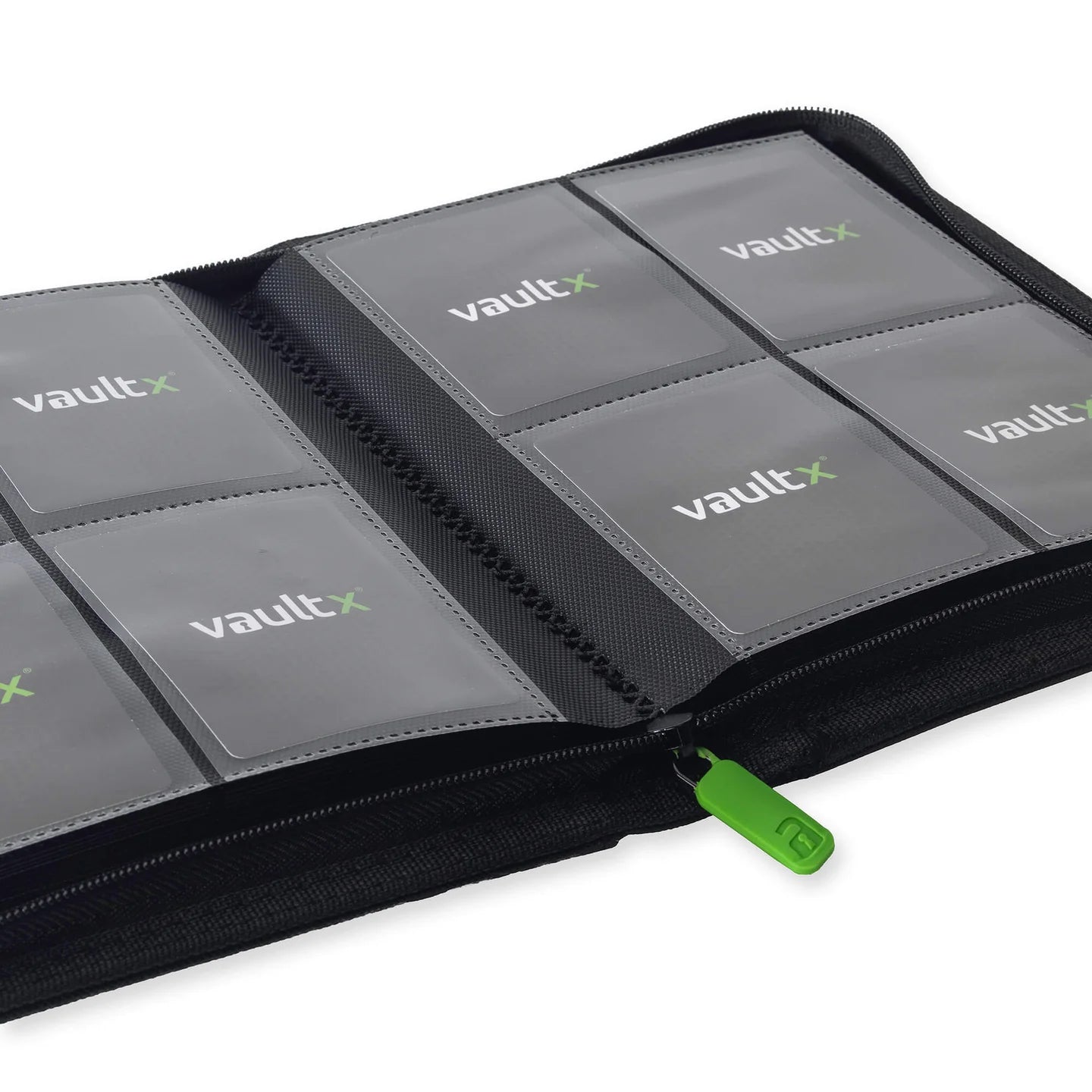 Exo-Tec® Zip Binder 4-pocket - Negro